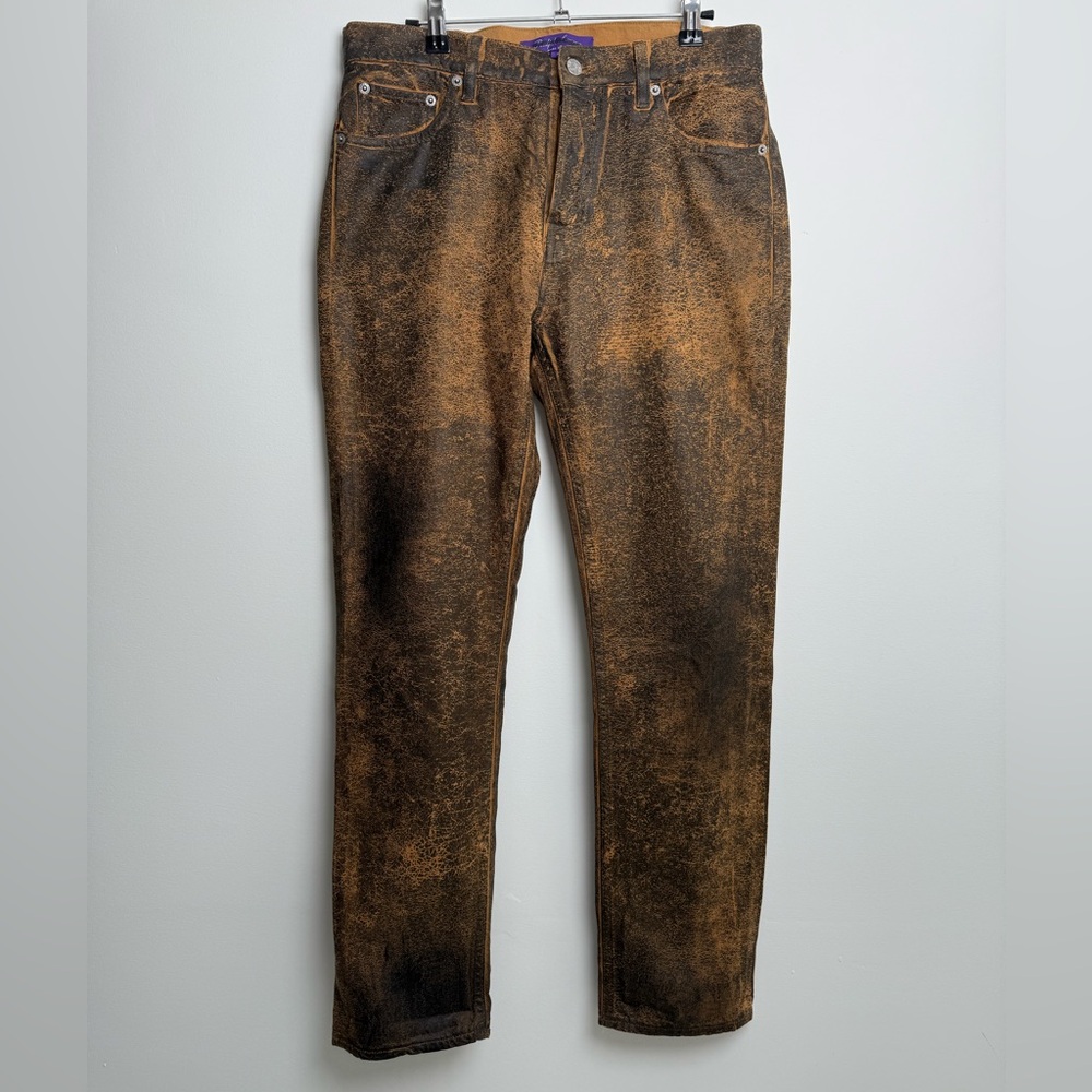 Ralph Lauren purple label 750 straight ankle pants - Picture 3 of 12